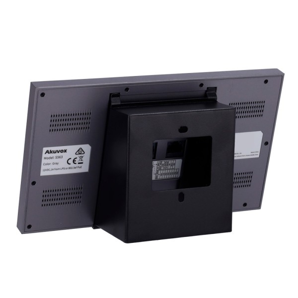 Akuvox AK-BR-BR-563-ângulo suporte para player de vídeo - Compatível com monitores AK-S563 Series Sin & quot-Sinais - Medidas: 9