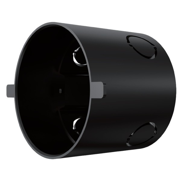 Akubela AK-BR-CR-CT61-F suporte para monitor de automação residencial - específico para AK-CT61-PoE - Medições: 93 (A) x 75 (Ø) 