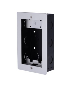 Akuvox AK-BR-BR-R20-F painel frontal e caixa de log incorporada - específica para Akuvox AK-R20A - Painel: 120 (AL) x 189 (A) x 