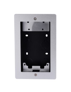 Akuvox AK-BR-BR-R20-F painel frontal e caixa de log incorporada - específica para Akuvox AK-R20A - Painel: 120 (AL) x 189 (A) x  2