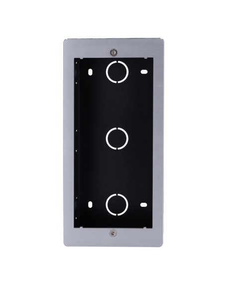 Painel frontal AKUVOX AK-BR-R20B-F e regulam a caixa instalada - específica para Akuvox AK-R20B (K) -XB - Painel: 226 (AL) x 108