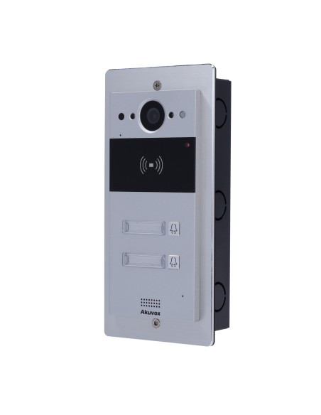 Kaufen AKUVOX AK-BR-R20B-F Frontplatte und Unterputz-Montagekasten – Spezifisch für Akuvox AK-R20B(K)-xB – Platte: 226 (H)