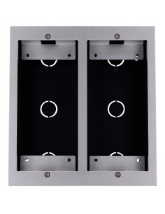 Painel frontal AKUVOX AK-BR-R20B-F2 e caixa de log incorporada - específica para Akuvox AK-R20B (K) -XB - específico para AKUVOX 2