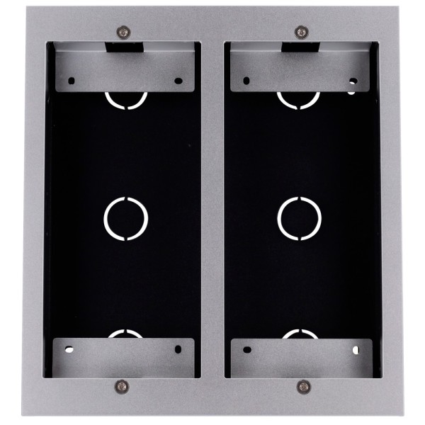 Painel frontal AKUVOX AK-BR-R20B-F2 e caixa de log incorporada - específica para Akuvox AK-R20B (K) -XB - específico para AKUVOX