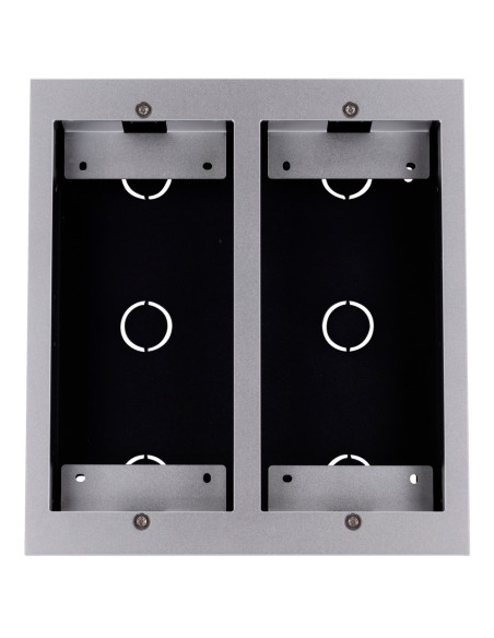 Painel frontal AKUVOX AK-BR-R20B-F2 e caixa de log incorporada - específica para Akuvox AK-R20B (K) -XB - específico para AKUVOX