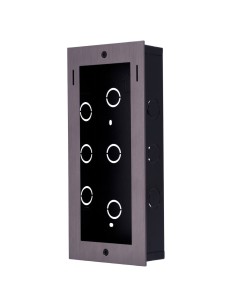 Akuvox AK-BR-X912-F painel frontal e caixa de log incorporada - específica para AKUVOX AK-X912S - Painel: 273 (AL) x 126 (A) x