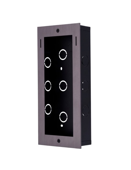 Akuvox AK-BR-X912-F painel frontal e caixa de log incorporada - específica para AKUVOX AK-X912S - Painel: 273 (AL) x 126 (A) x