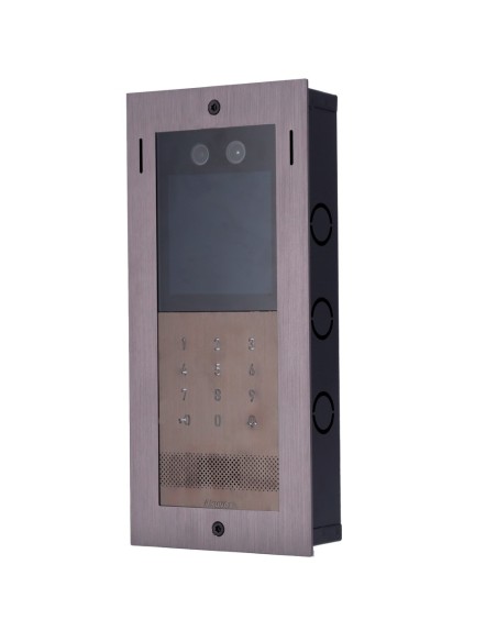 Akuvox AK-BR-X912-F painel frontal e caixa de log incorporada - específica para AKUVOX AK-X912S - Painel: 273 (AL) x 126 (A) x