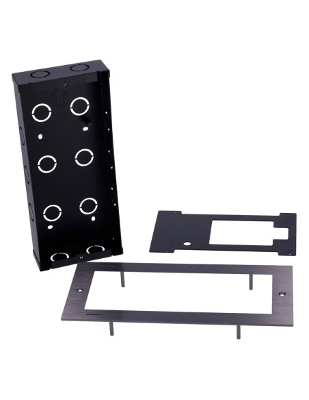 Comprar AKUVOX AK-BR-X912-F Panel frontal y caja de registro encastrada - Específica para Akuvox AK-X912S - Panel: 273 (Al) x 12