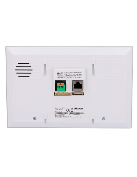 Kaufen AKUVOX AK-C313W-2 Linux-Monitor für Video-Türsprechanlage – 7"-TFT-Display – bidirektionales Crystal-Clear-Audio – 2-Drah