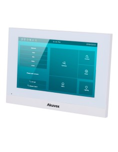 Comprar AKUVOX AK-C313W-LP-2-WHITE Monitor Linux para videoportero - Pantalla TFT de 7" - Audio bidireccional Crystal Clear
