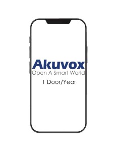 Akuvox AK-Cupom-Porta Akuvox - Licença para 1 Porta - Para portas adicionais - Compatível com Nuvem do Escritório