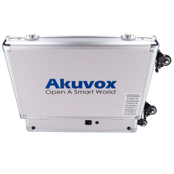 Comprar AKUVOX AK-DEMOKIT Maletín de exposición - Videoporteros Akuvox - Router WiFi y switch PoE - Licencia grauita Akuvox Clou