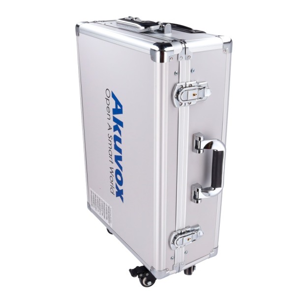 Comprar AKUVOX AK-DEMOKIT Maletín de exposición - Videoporteros Akuvox - Router WiFi y switch PoE - Licencia grauita Akuvox Clou