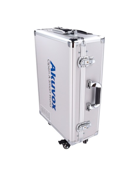 Akuvox AK-Demokit Pasta de exposição - Videoport Akuvox - WiFi e Interruptor Poe Router - Licença de Grawite Akuvox Cloud Mane