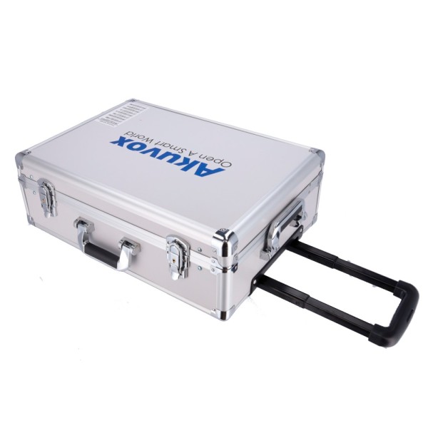 Comprar AKUVOX AK-DEMOKIT Maletín de exposición - Videoporteros Akuvox - Router WiFi y switch PoE - Licencia grauita Akuvox Clou