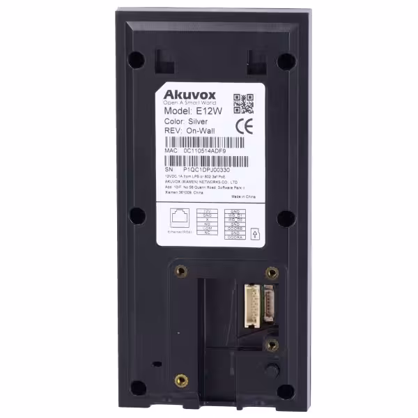Acquistare AKUVOX AK-E12S Videocitofono IP da superficie - Telecamera 2 Mpx | Audio bidirezionale - Apertura con scheda MF, NFC 