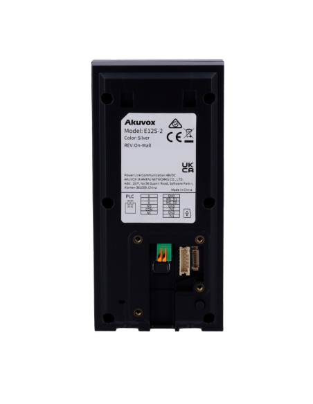 Acheter AKUVOX AK-E12S-2 Interphone vidéo 2 fils en saillie - Caméra 2 Mpx | Audio bidirectionnel - Ouverture avec carte MF, NFC