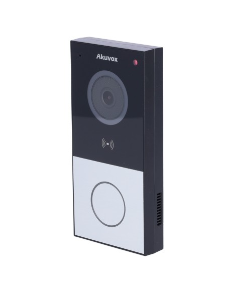 Kaufen AKUVOX AK-E12W IP-Video-Türsprechanlage zur Aufputzmontage – 2-Mpx-Kamera | Bidirektionales Audio – Türöffnung mit MF-Kar