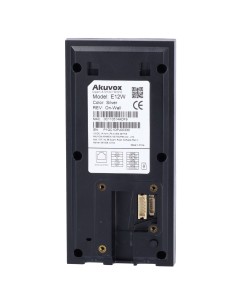 Akuvox AK-E12W Video Player Superfície - Câmera 2 MPX | Áudio bidirecional - abertura com cartão MF, NFC e BLE | 1 relé  2