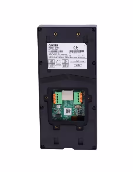 Kaufen Sie AKUVOX AK-E16C IP-Video-Türsprechanlage mit Zugangskontrolle – 2-Mpx-Kamera | Zweiwege-Audio und -Video – Gesichtserk