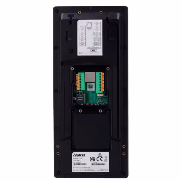 Kaufen AKUVOX AK-E18C IP-Video-Türsprechanlage mit Zutrittskontrolle – 2-Mpx-Kamera | Zweiwege-Audio und -Video – Gesichtserkenn