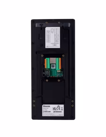 Kaufen AKUVOX AK-E18C IP-Video-Türsprechanlage mit Zutrittskontrolle – 2-Mpx-Kamera | Zweiwege-Audio und -Video – Gesichtserkenn