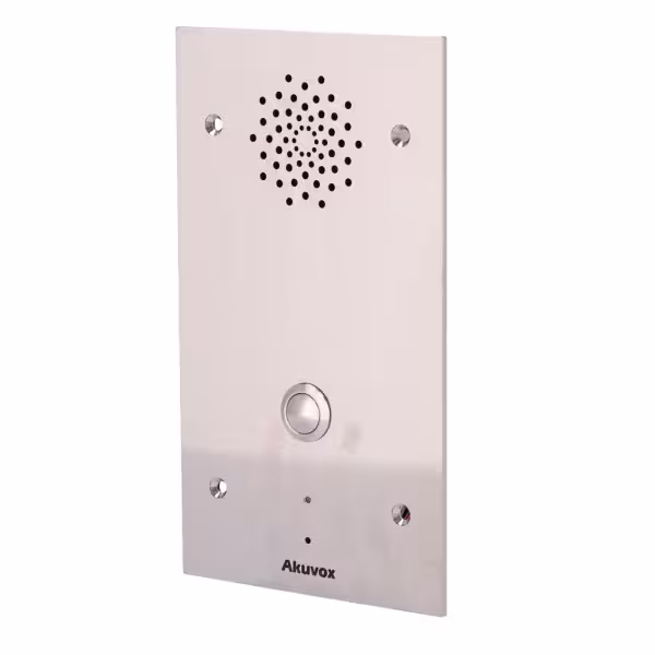 Kaufen AKUVOX AK-E21A vandalismussichere IK10 IP-Türsprechanlage – bidirektionales Audio – 2 Relais | PoE, SIP Standard – Notfal