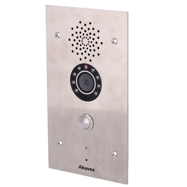 Acheter AKUVOX AK-E21V Visiophone IP antivandale IK10 - Caméra 2 Mpx | Audio bidirectionnel - 2 relais | PoE, SIP standard - I
