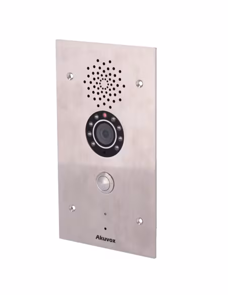 Comprar AKUVOX AK-E21V Videoportero IP antivandálico IK10 - Cámara 2 Mpx | Audio bidireccional - 2 relés | PoE, SIP estándar - I