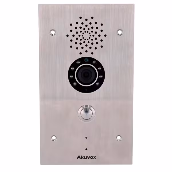 Comprar AKUVOX AK-E21V Videoportero IP antivandálico IK10 - Cámara 2 Mpx | Audio bidireccional - 2 relés | PoE, SIP estándar - I