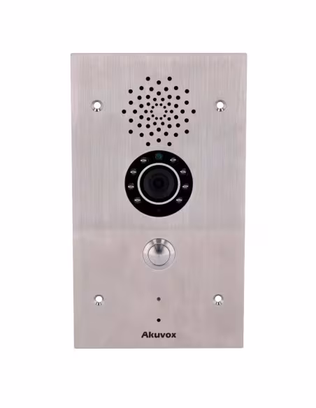 Comprar AKUVOX AK-E21V Videoportero IP antivandálico IK10 - Cámara 2 Mpx | Audio bidireccional - 2 relés | PoE, SIP estándar - I