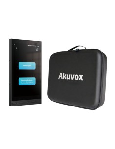 Akuvox AK-Installer-Kit Installer Kit para Victorés - 8 & Cict Screen IPS | TCP / IP, PoE e Wi-Fi - digitalização automática 