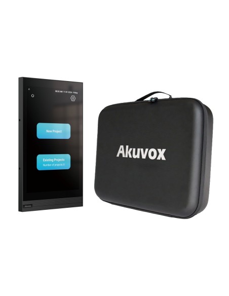 Comprar AKUVOX AK-INSTALLER-KIT Kit de instalador para videoporteros - Pantalla IPS de 8" | TCP/IP, PoE y WiFi - Escaneo au