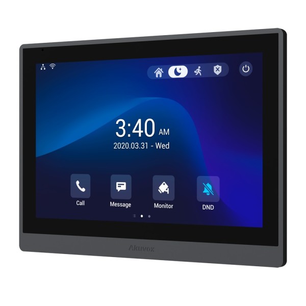 Akuvox AK-IT88S Android 9.0 Monitor para a porta de vídeo - 10 & CHEP Screen - Cristal de áudio bidirecional | Ui fácil - 