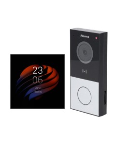 Akubela Ak-Kit-E12PS51-PoE Domóticos Kit Android - IP & Amp WiFi | Placa e monitor - áudio bidirecional | Bluet