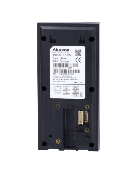 Akuvox AK-Kit03-IP Video Player Kit Linux - IP & Amp Wifi | Placa e monitor - cristal de áudio bidirecional 