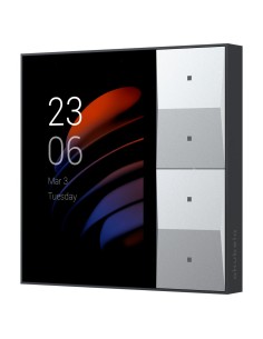 Akubela AK-KS41-KNX-EU Linux Monitor para Domótica - Tela TFT de 3,27 & quot - de áudio bidirecional | Monitor de operador de po