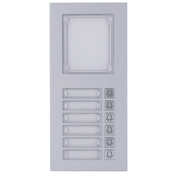 Comprar AKUVOX AK-MD6 Módulo de extensión - 6 botones y panel informativo - Compatible con AK-R20B-xB y AK-R20K(-2) - Conexión R