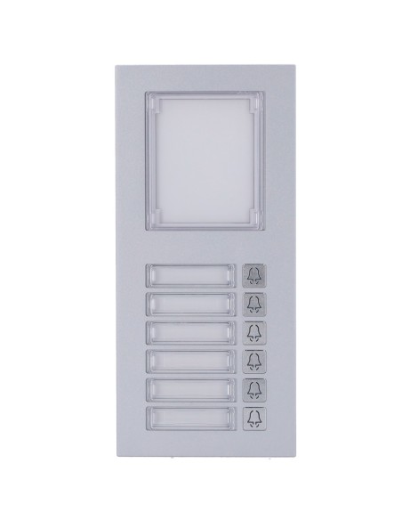 Comprar AKUVOX AK-MD6 Módulo de extensión - 6 botones y panel informativo - Compatible con AK-R20B-xB y AK-R20K(-2) - Conexión R