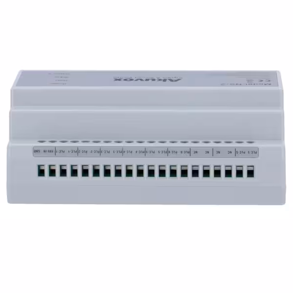 Kaufen AKUVOX AK-NS-2 2-Draht-zu-IP-Konverter – 6 Gruppen mit 2-Draht – TCP/IP mit RJ45 – versorgt 2-Draht-Geräte – Anschl…