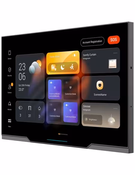 Acheter AKUBELA AK-PH81-POE-ST Moniteur Android 12.0 pour la domotique - Écran TFT 10" | Applications tierces - Audio bidirectio