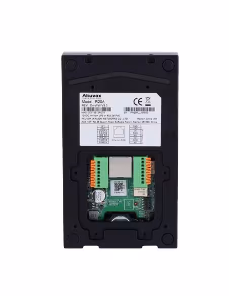 Kaufen AKUVOX AK-R20A IP-Video-Türsprechanlage zur Aufputzmontage – 2-Mpx-Kamera | Zwei-Wege-Audio – Öffnung mit EM/MF-Karte und
