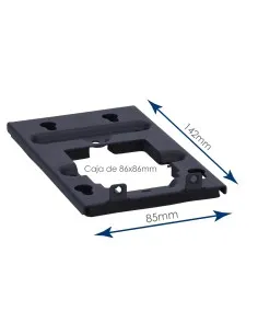 Comprar AKUVOX AK-R20A-2 Videoportero 2 hilos en superficie - Cámara 2 Mpx | Audio bidireccional - Apertura con tarjeta EM/MF y  2