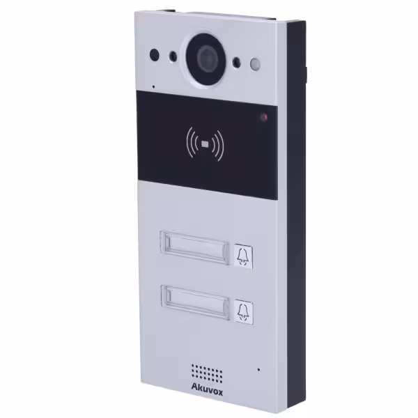 Kaufen AKUVOX AK-R20B-2B IP-Video-Türsprechanlage zur Aufputzmontage – 2-MP-Kamera | Bidirektionales Audio – Türöffnung per EM/M