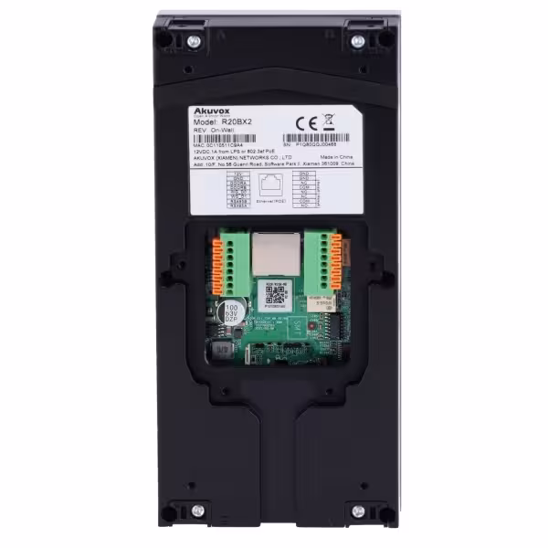 Kaufen AKUVOX AK-R20B-2B IP-Video-Türsprechanlage zur Aufputzmontage – 2-MP-Kamera | Bidirektionales Audio – Türöffnung per EM/M