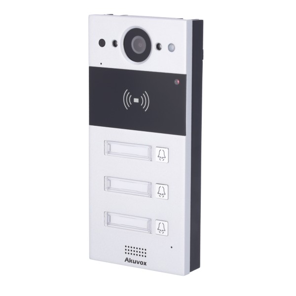 Acheter AKUVOX AK-R20B-3B Interphone vidéo IP en saillie - Caméra 2 Mpx | Audio bidirectionnel - Ouverture par carte EM/MF et NF