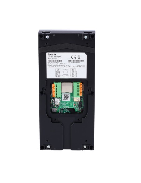 Acheter AKUVOX AK-R20B-5B Visiophone IP en saillie - Caméra 2 Mpx | Audio bidirectionnel - Ouverture avec cartes EM/MF et NFC