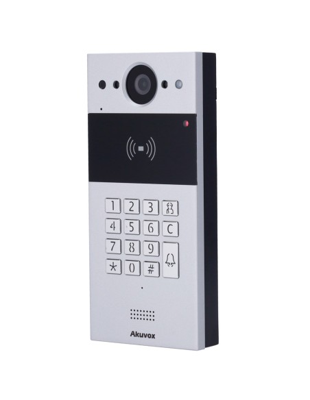 Comprar AKUVOX AK-R20K Videoportero IP en superficie - Cámara 2 Mpx | Audio bidireccional - Apertura con tarjeta EM/MF, NFC y PI