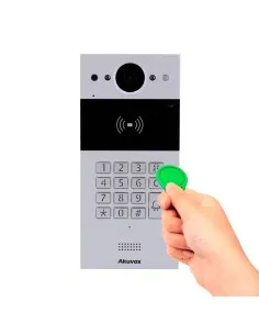 Comprar AKUVOX AK-R20K Videoportero IP en superficie - Cámara 2 Mpx | Audio bidireccional - Apertura con tarjeta EM/MF, NFC y PI 2